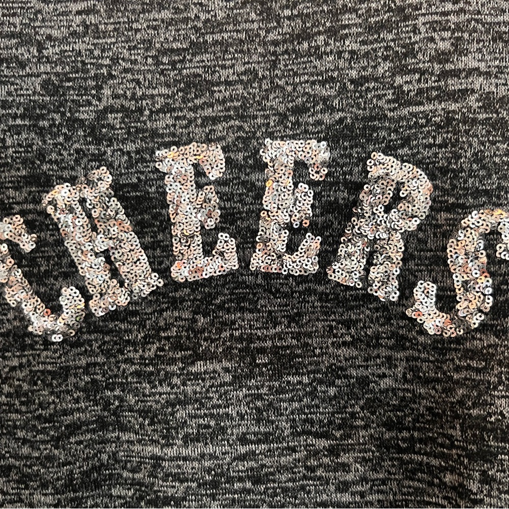 🍀Festive "Cheers" Tee with Sequin Detail - Picture 2 of 4